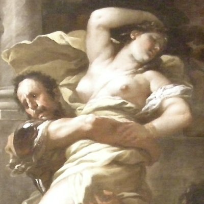 L’enlèvement des Sabines - Luca Giordano
