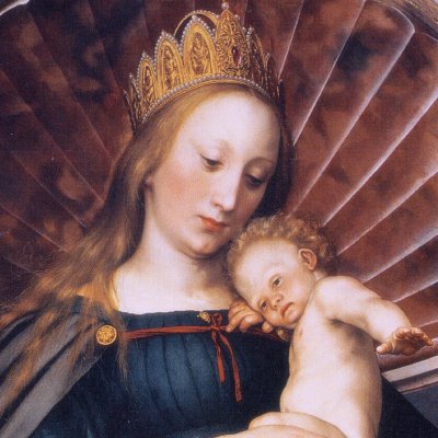 La madonne de Darmstadt - Hans Holbein