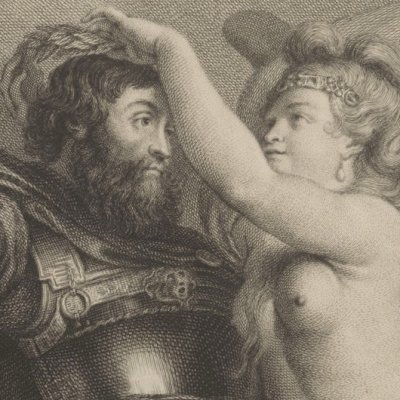 Un héros couronné par la vertu > Rubens (Recueil d’estampes…, II, Dresde, 1757)
