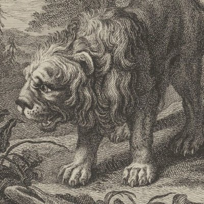 Grand paysage d’après Rubens (Recueil d’estampes…, II, Dresde 1757)
