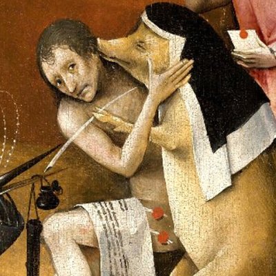 Le cochon scribe (triptyque du Jardin des délices. L’Enfer) - J. Bosch