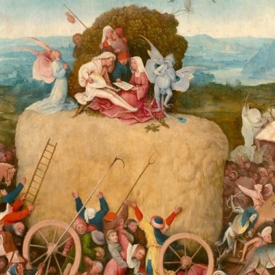 Triptyque de la charrette de foin - Jérôme Bosch