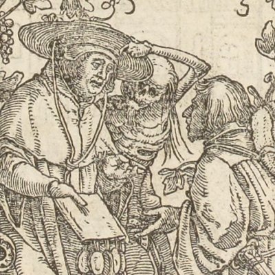 Les indulgences (Simolachri…, Lyon, 1549) - Hans Holbein