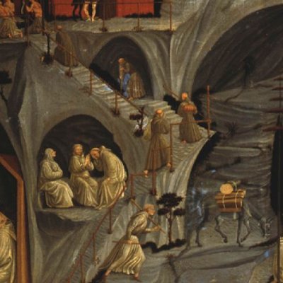 Vie des Saints Pères, dit aussi La Thébaïde - Paolo Ucello