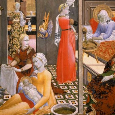 Triptyque de la naissance de Marie - Maître de l’Observance
