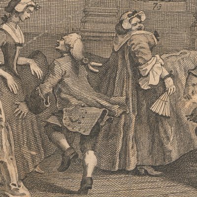L’analyse de la beauté, 2nd hors-texte (The Analysis of Beauty, Londres, 1753) - Hogarth