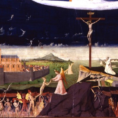 Le couronnement de la Vierge - Enguerrand Quarton