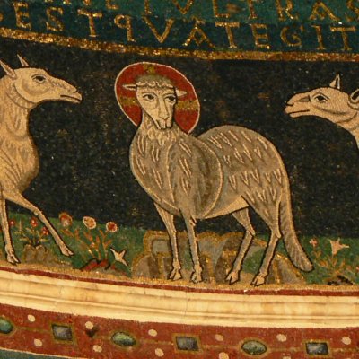 L’agneau mystique (Sainte-Marie-du-Trastevere)