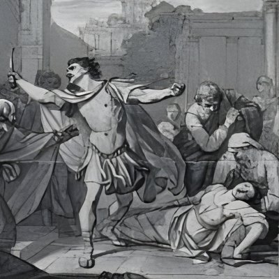 La mort de Virgine - Nathaniel Dance