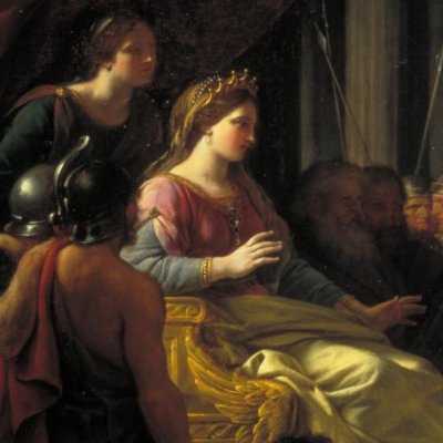 The meeting of Dido and Aeneas - Nathaniel Dance