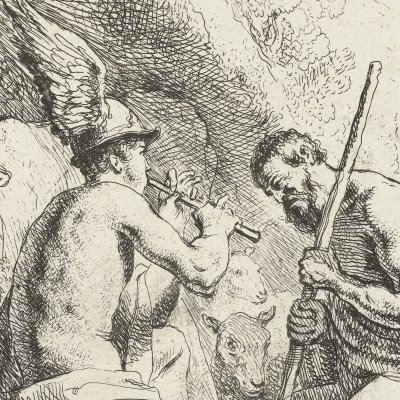 Mercure et Argus - Lievens