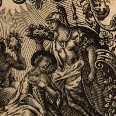 Frontispice des Lettres d’Adélaïde de Dammartin, de Mme Riccoboni - J. C. Back