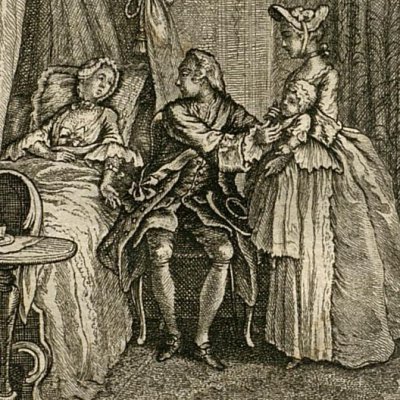 Histoire de Miss Jenny, de Mme Riccoboni. 1ère partie (Paris, Humblot, 1764) - Gravelot/Boubers