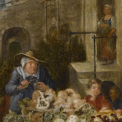 Le marchand de fruits - Angelis