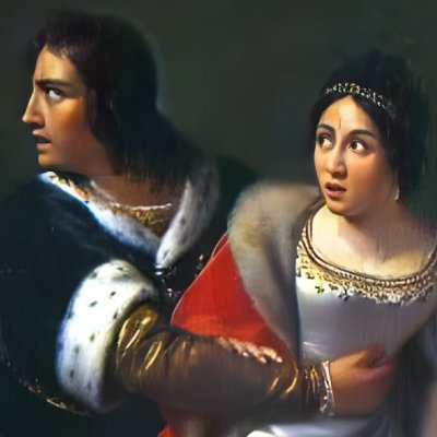 Paolo et Francesca de Rimini surpris par Gianciotto - Clemente Alberi