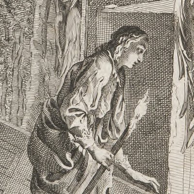 Roméo et Juliette (Shakespeare éd. Th. Hanmer, t6, 1744) - Gravelot d’après Haym