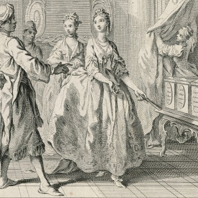 Le marchand de Venise (Shakespeare éd. Th. Hanmer, t2, 1743) - Hayman