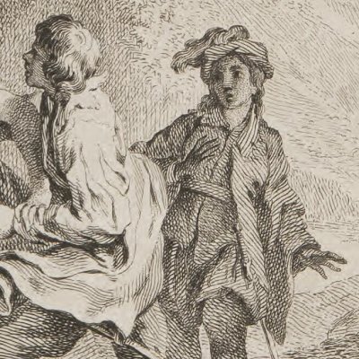 Les deux gentilshommes de Vérone (Shakespeare éd. Th. Hanmer, t1, 1743) - Hayman
