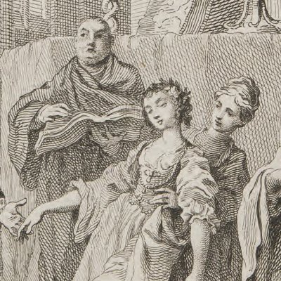 Beaucoup de bruit pour rien (Shakespeare éd. Th. Hanmer, t.1, 1744) - Hayman