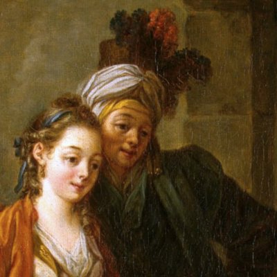 Visite chez le chiromancien - Leprince