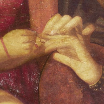 Le mariage mystique de sainte Catherine - Andrea Previtali