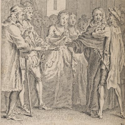 Mesure pour mesure (Shakespeare, éd. Theobald, t1, 1762) - Gravelot
