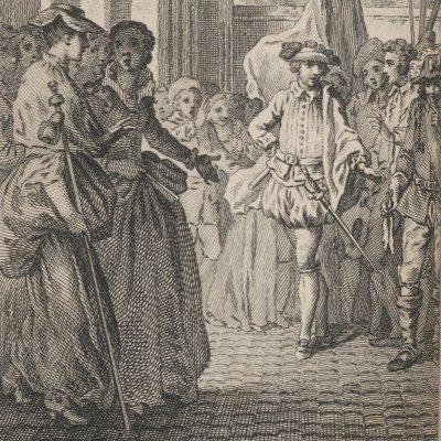 Tout est bien qui finit bien (Shakespeare, éd. Theobald, t3, 1762) - Gravelot