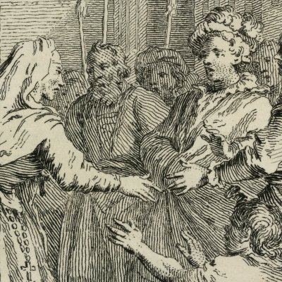 La comédie des erreurs (Shakespeare, éd. Theobald, t3, 1740) - Gravelot