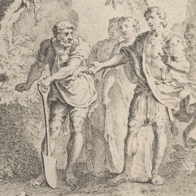 Timon d’Athènes (Shakespeare, éd. Theobald, t6, 1762) - Gravelot