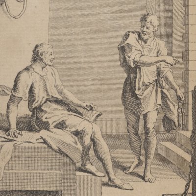 Cymbeline (Shakespeare, éd. Theobald, t7, 1762) - Gravelot