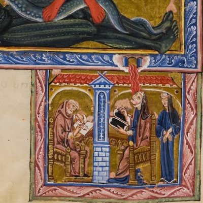  Hildegarde de Bingen, Liber divinorum operum, 1ère vision (Ms de Lucques)