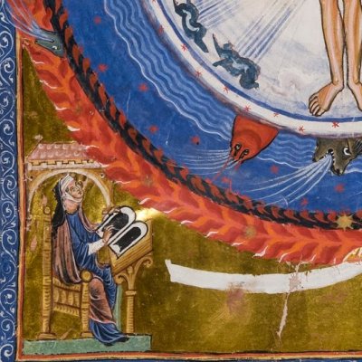  Hildegarde de Bingen, Liber divinorum operum, 3e vision (Ms de Lucques)