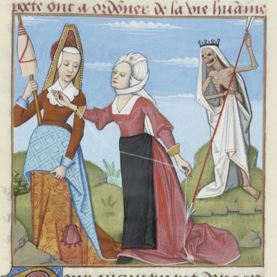 Les Parques (E. de Conty, Livre des échecs amoureux) - Testard
