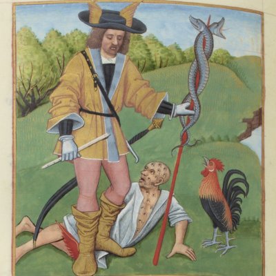 Mercure (E. de Conty, Livre des échecs amoureux) - Testard