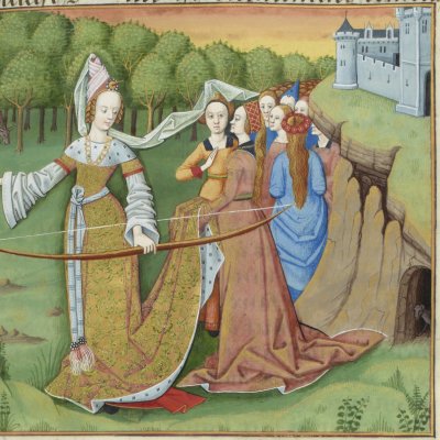 Diane (E. de Conty, Livre des échecs amoureux) - Testard