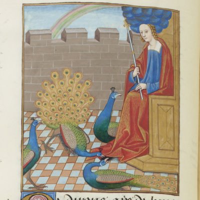 Junon (E. de Conty, Livre des échecs amoureux) - Testard