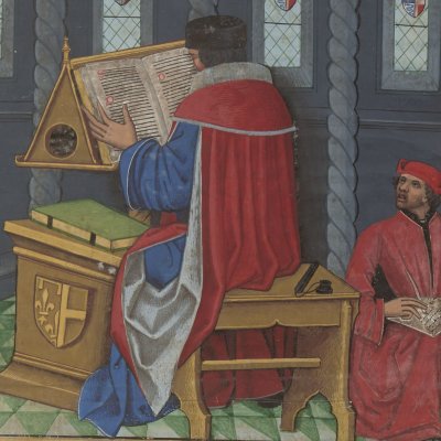 Boccace et Laurent de Premierfait (De Casibus, Bnf Fr 231) - Testard