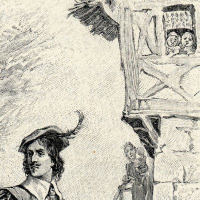 Moqueries contre le bidet de d’Artagnan (Les trois mousquetaires, 1894) - M. Lel