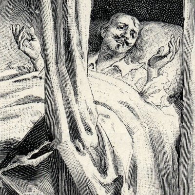 Bernajoux blessé (Les trois mousquetaires, 1894) - M. Leloir