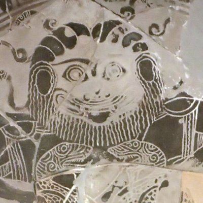 Gorgone (Coupe de Siana) - Peintre de Heidelberg
