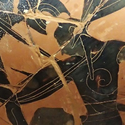 Héraclès contre les Amazones (Amphore à figures noires, variante 1)