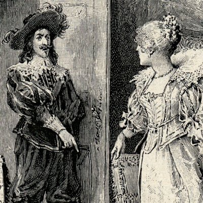 Visite du Roi à la Reine (Les trois mousquetaires, 1894) - M. Leloir