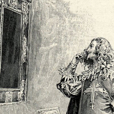 Buckingham au miroir (Les trois mousquetaires, 1894) - M. Leloir