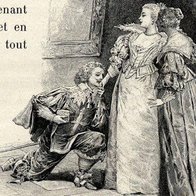 Buckingham reçoit le coffret (Les trois mousquetaires, 1894) - M. Leloir