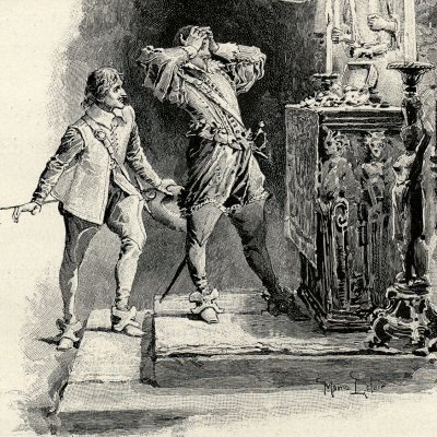 L’autel aux ferrets de Buckingham (Les trois mousquetaires, 1894) - M. Leloir
