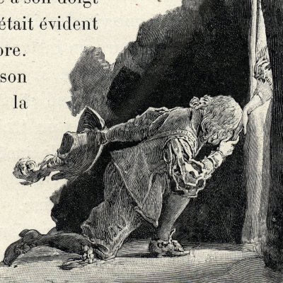 D’Artagnan remercié par la Reine (Les trois mousquetaires, 1894) - M. Leloir