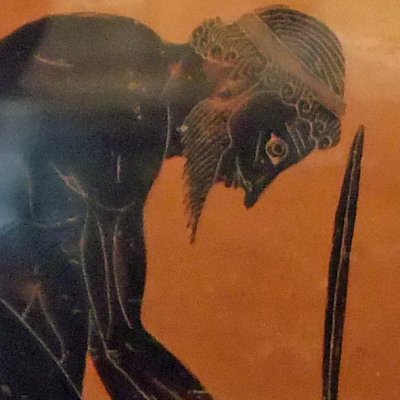 Le suicide d’Ajax (Amphore attique à fig. noires) - Exekias