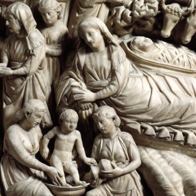 Nativité (Chaire du Duomo de Sienne) - Nicola Pisano