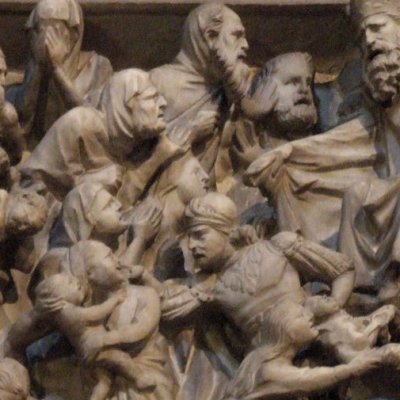 Massacre des Innocents (Chaire de l’église St-André, Pistoia) - Giovanni Pisano