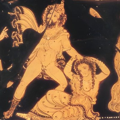 The dementia of Lycurgus - Painter of Lycurgus